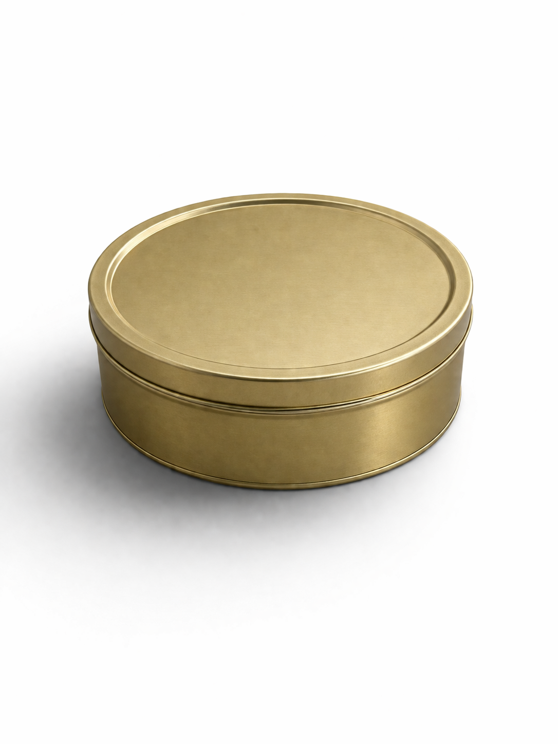 Round Cookie Tin 19cm – front view