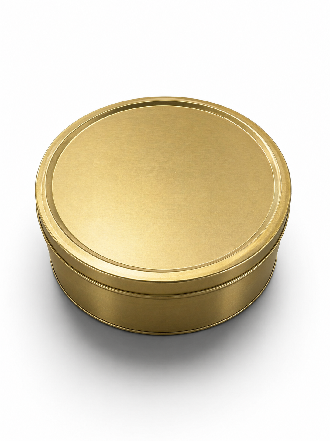 Round Cookie Tin 19cm – side view