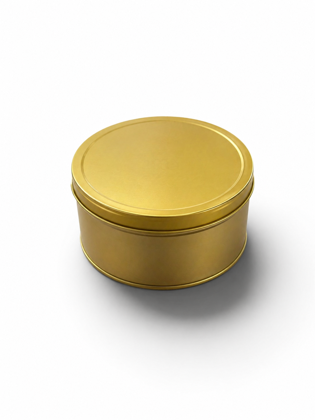 Round Cookie Tin 13cm – front view