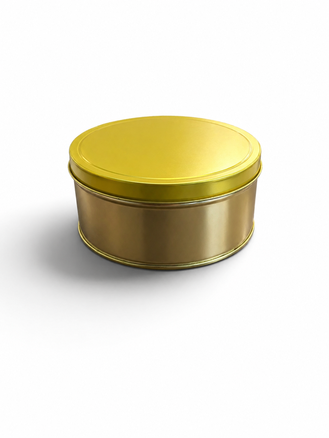 Round Cookie Tin 13cm – side view